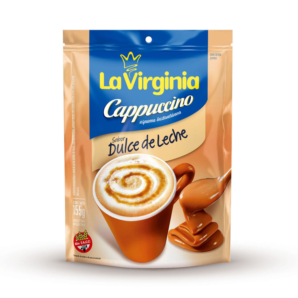 Cappuccino La Virginia dulce de leche 100 Gr hiperlibertad