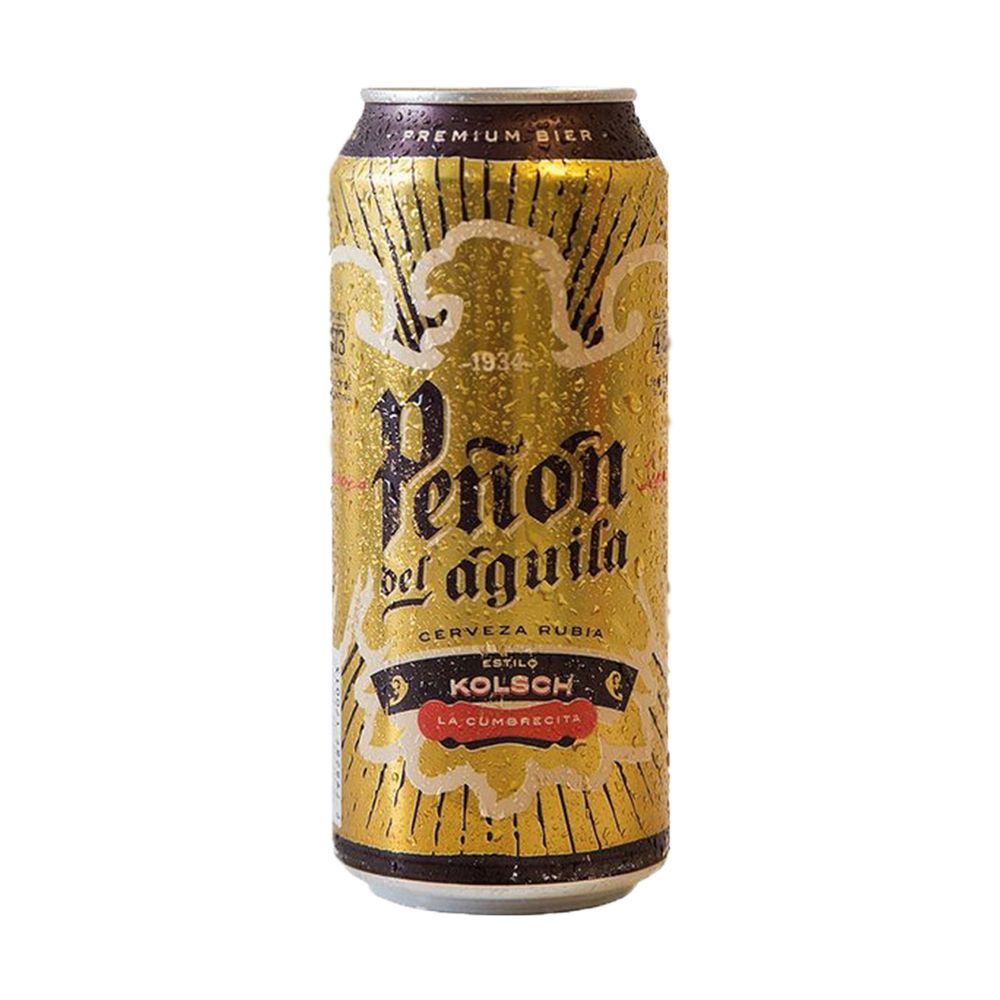 Cerveza rubia Peñón del águila 473 Cc - hiperlibertad