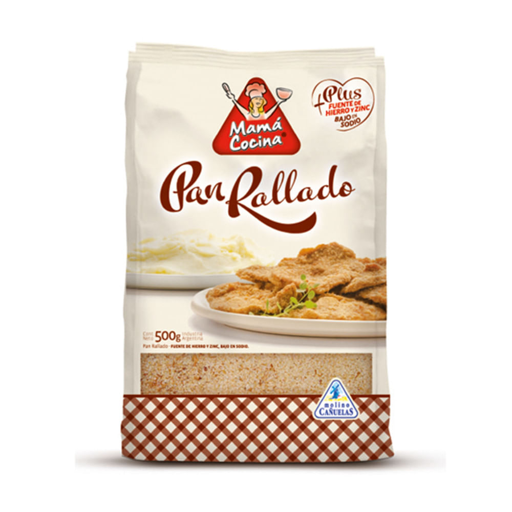 PAN RALLADO MAMA COCINA PLUS X 500 G.