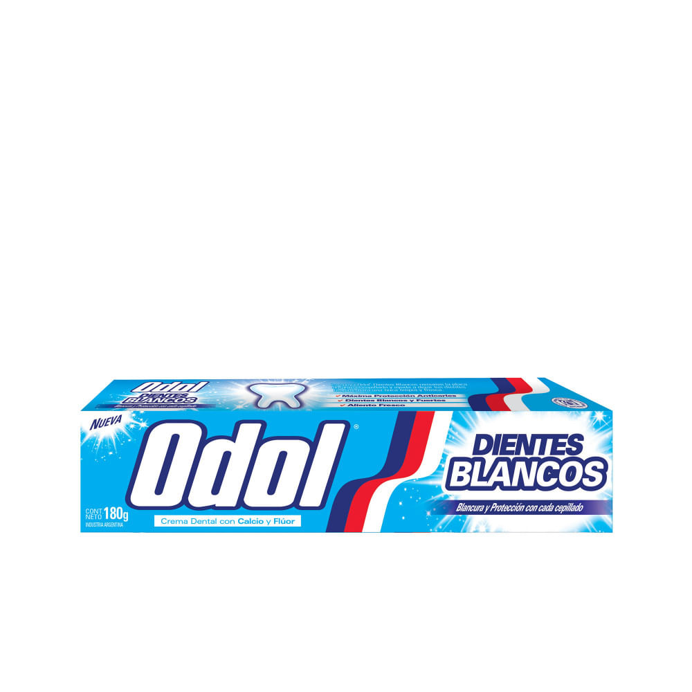 Crema Dental Odol Dientes Blancos 180 gr - hiperlibertad