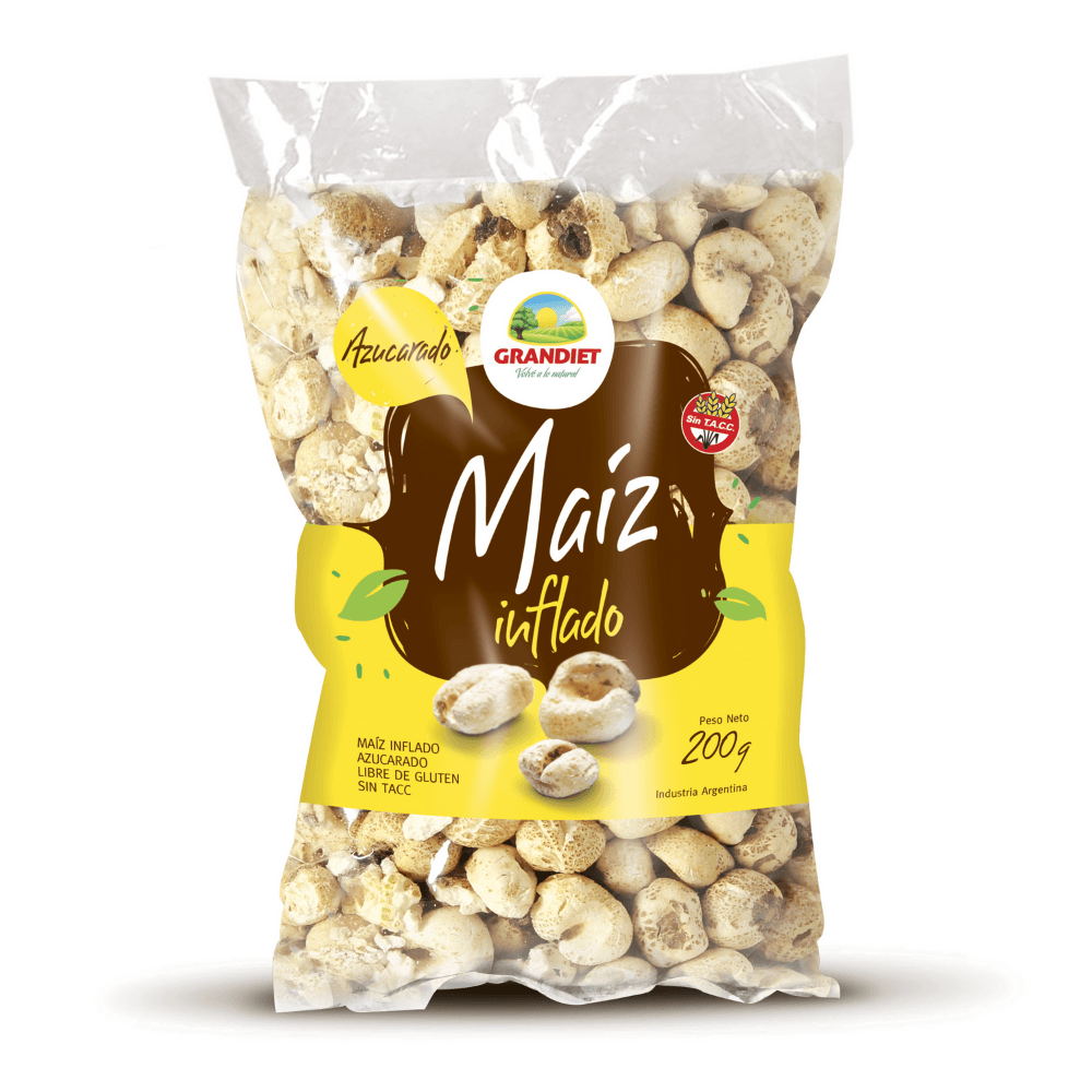 Maiz Inflado Grandiet azucarado x 200 Gr - hiperlibertad