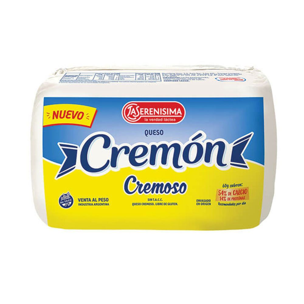 Queso CremÓn Cremoso X 500 G Hiperlibertad 9563