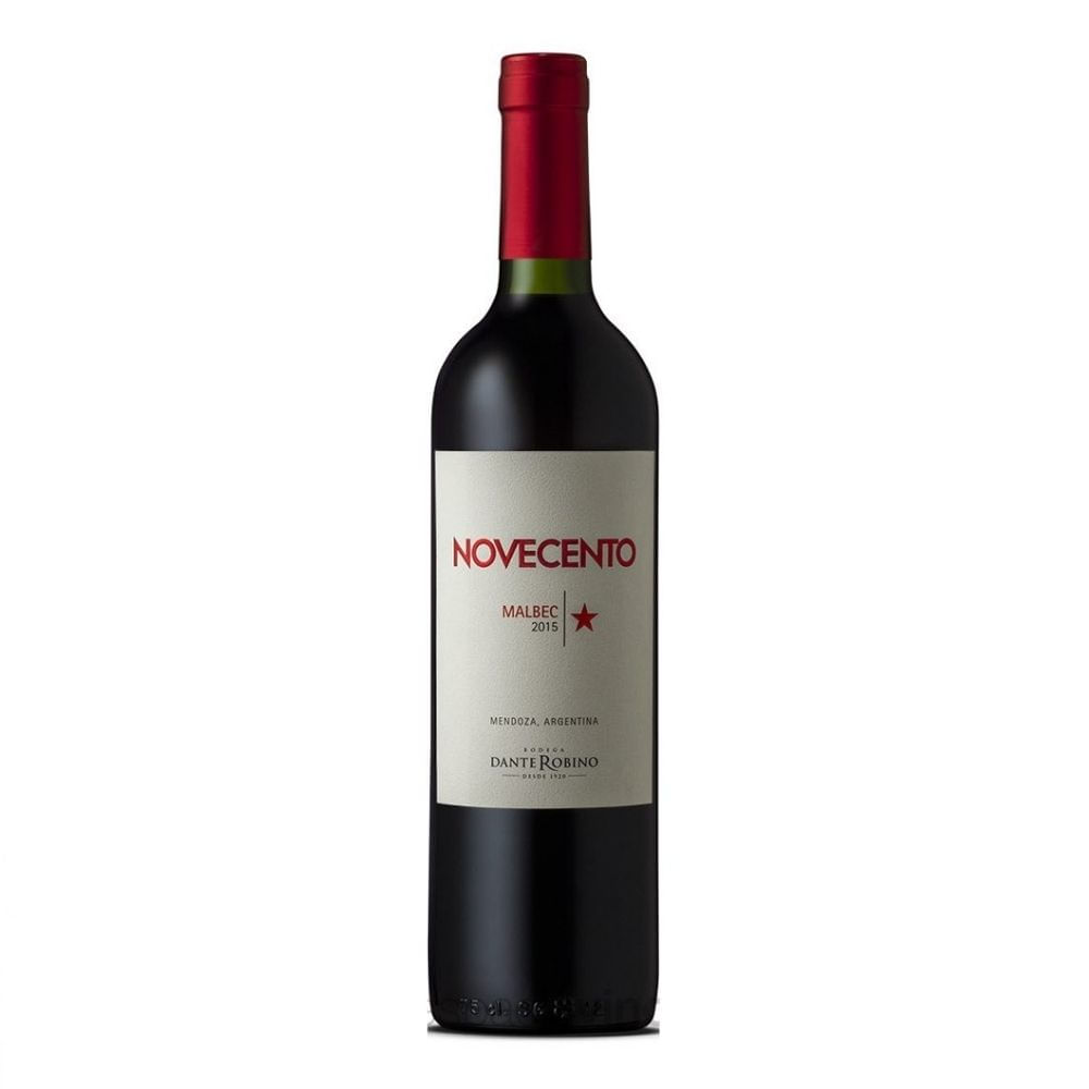VINO NOVECENTO MALBEC X 750 ML.