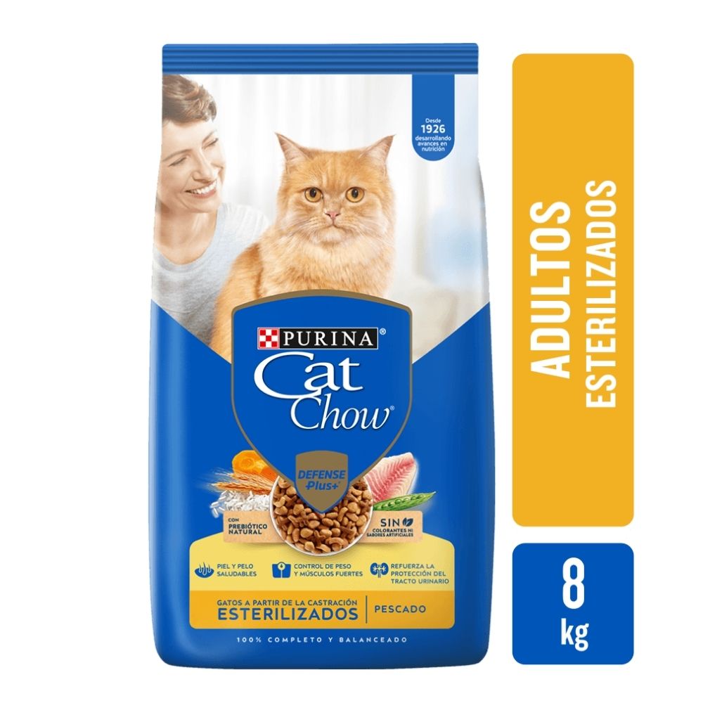 ingredientes de cat chow