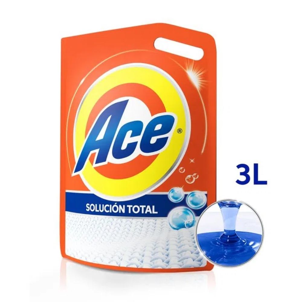 JABON ACE SOLUCION T 3L POUCH - hiperlibertad jabon ace 900 gr