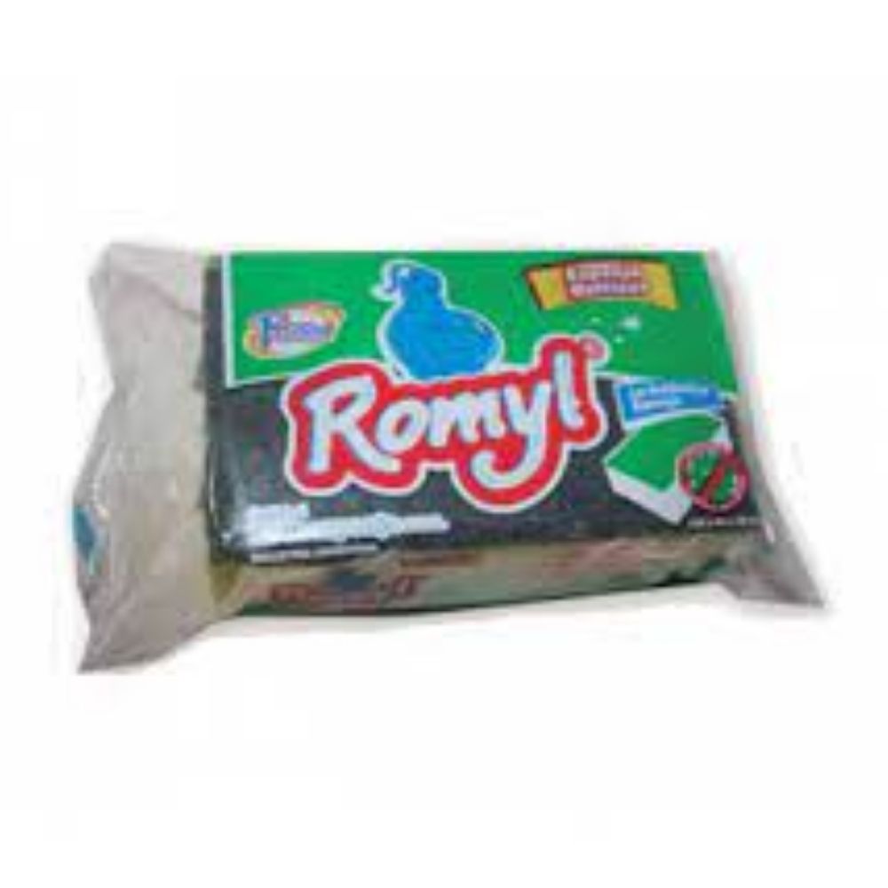 ESPONJA ANTIBACTERIA C/FIBRA