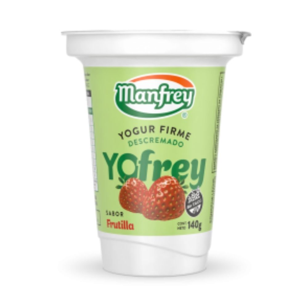 YOGUR FIRME DESCREMADO FRUTILLA ILOLAY X 140 GR