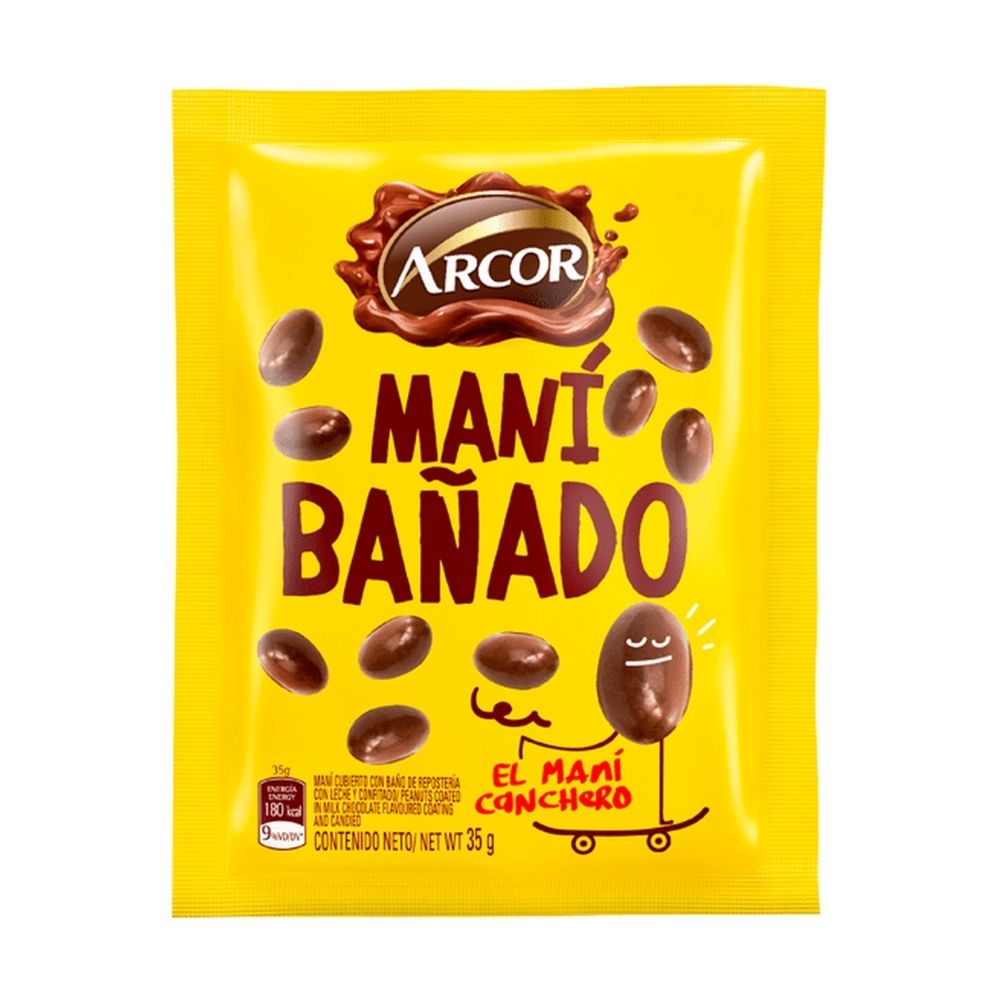 CHOC MANI CANCHERO ARCOR X35GR.-