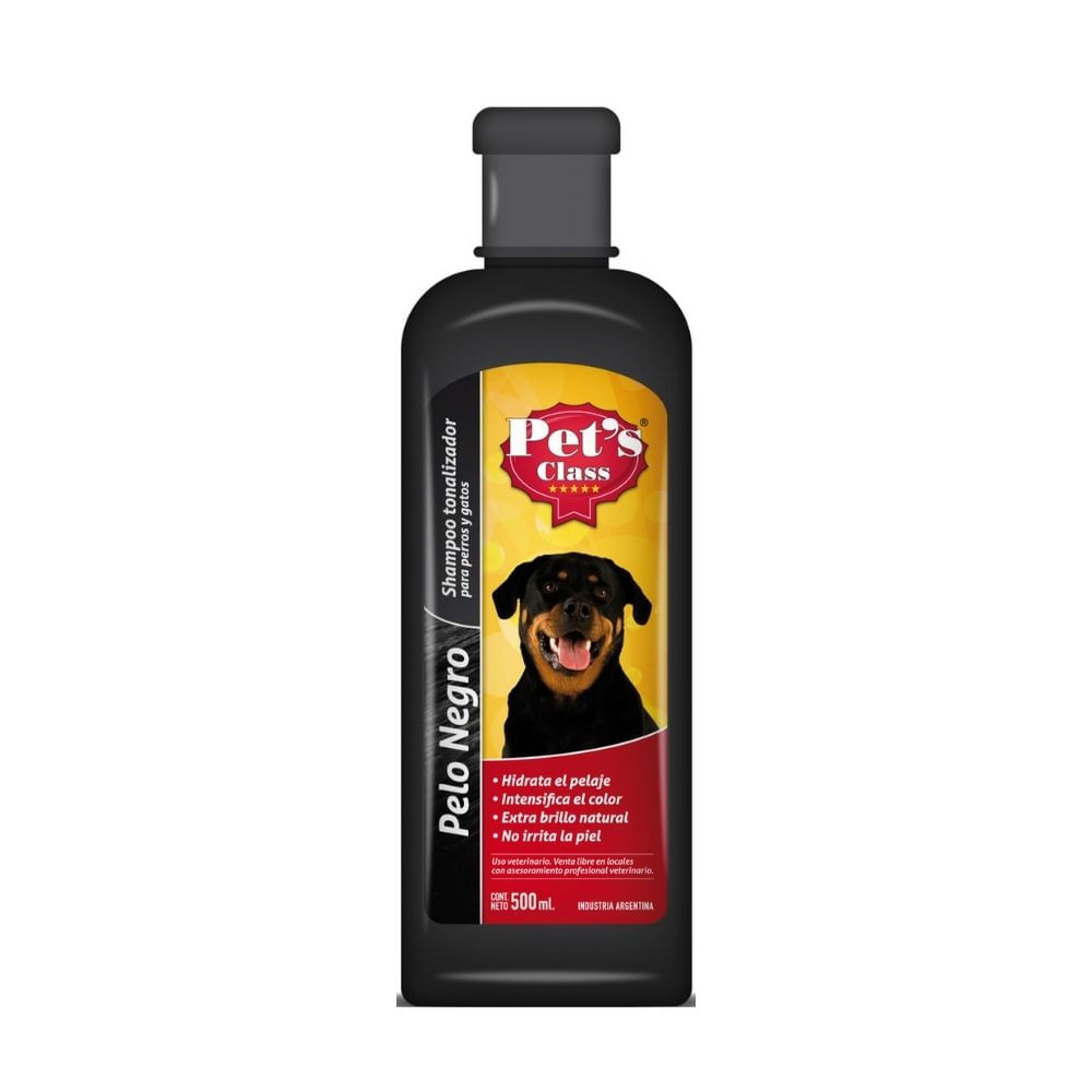 SHAMPOO NEGRO X 500 CM3 PETS
