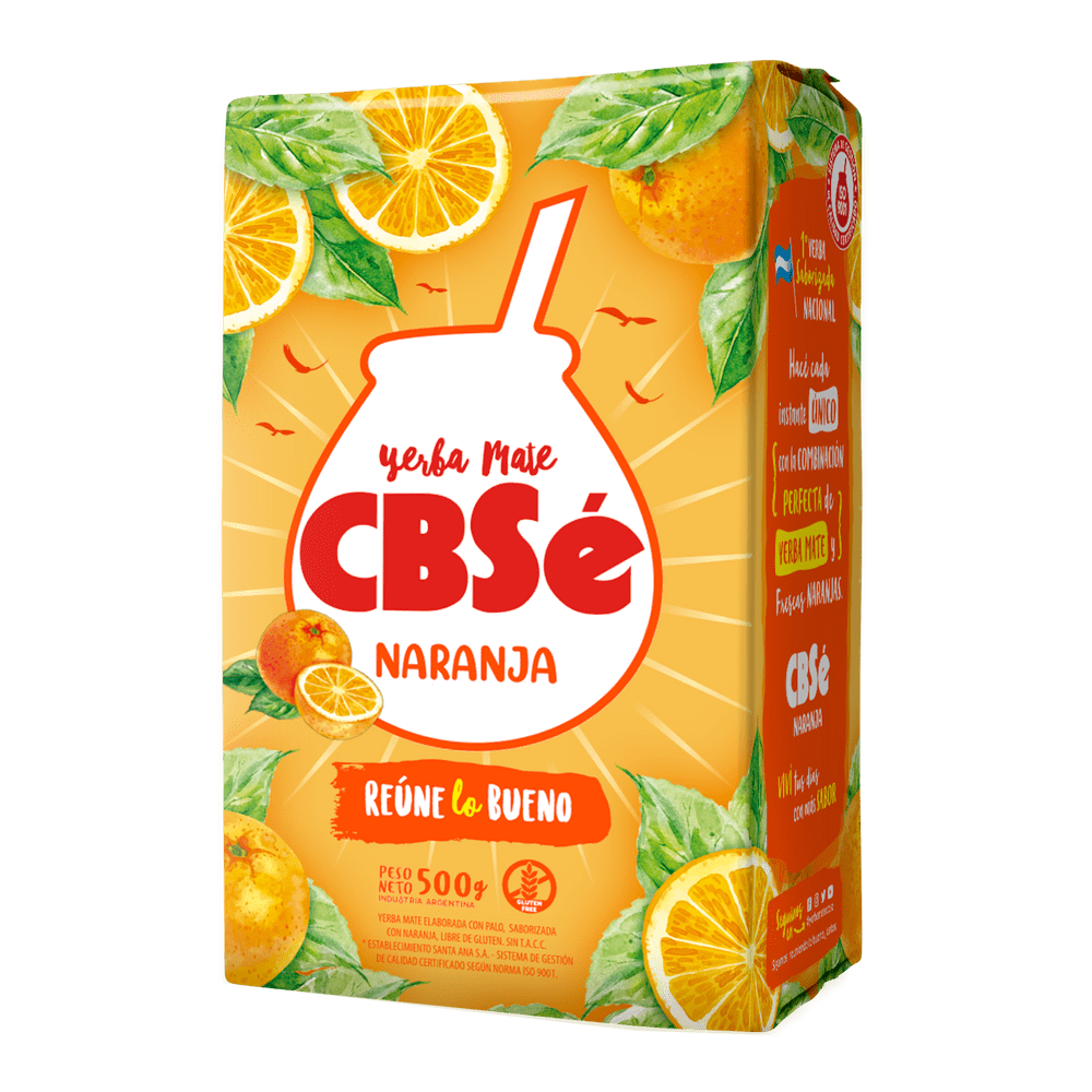 Yerba Cbse Naranja Lgc 500g - Freshmarket