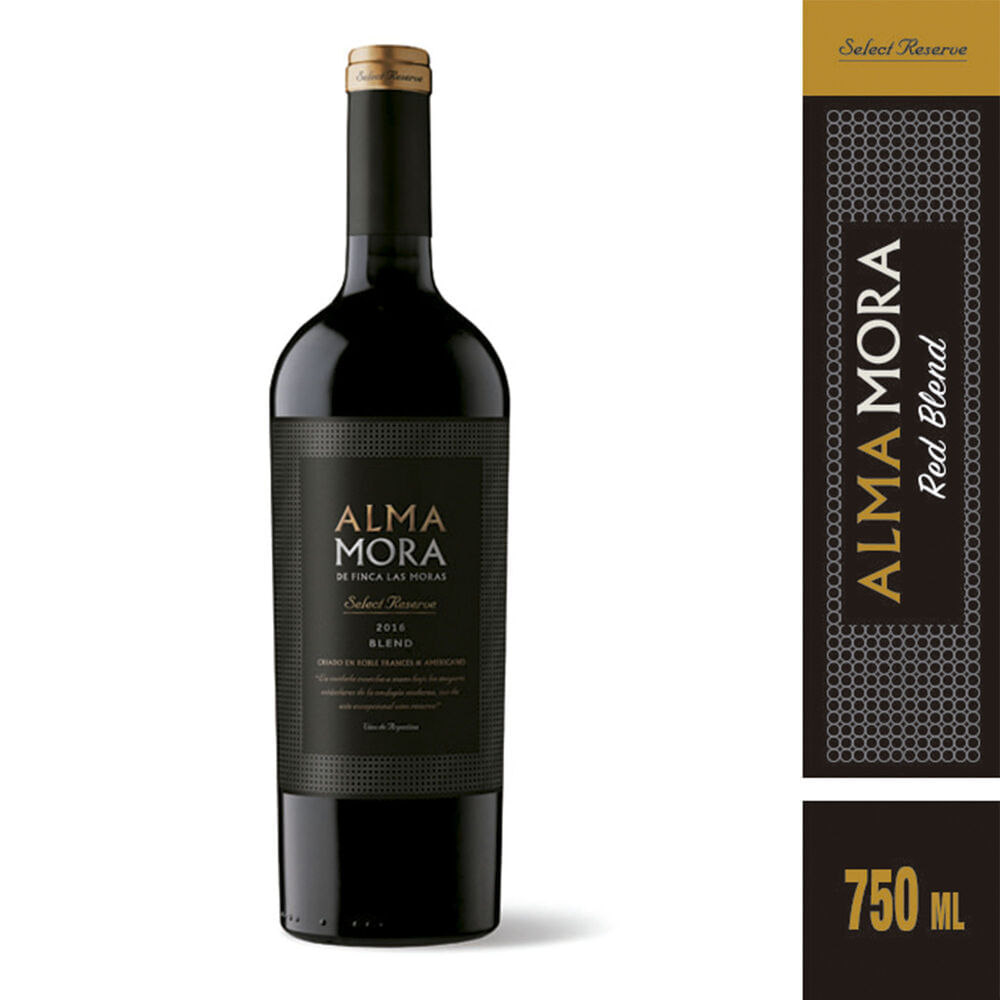Vino Alma Mora Select Reserve Blend 750 Ml