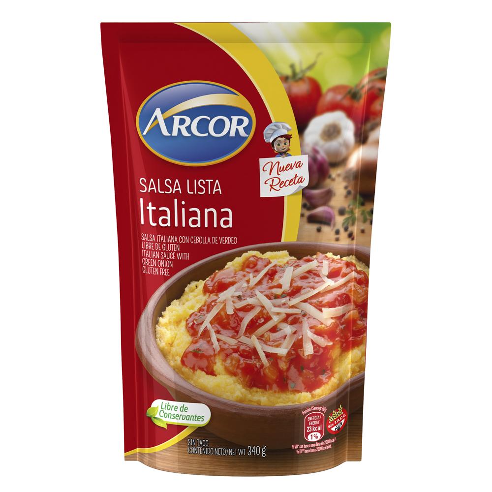 SALSA ITALIANA ARCOR X340G hiperlibertad