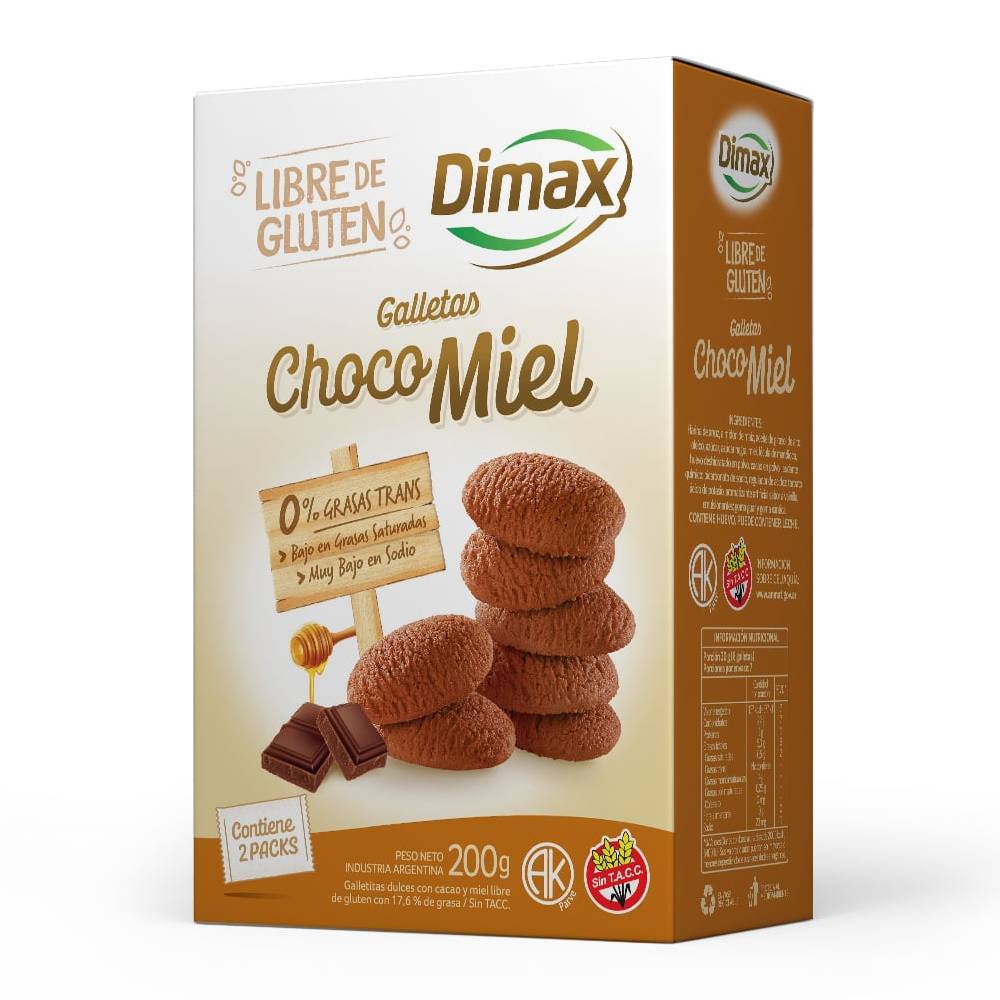CHOCOMIEL DIMAX CAJA X200G Hiperlibertad