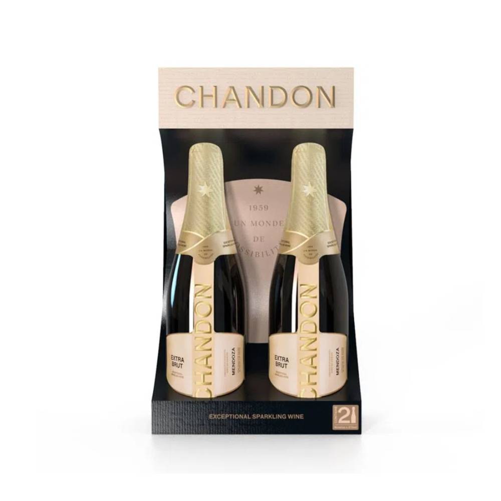 Champagne Chandon Extra Brut 375ml Twpck