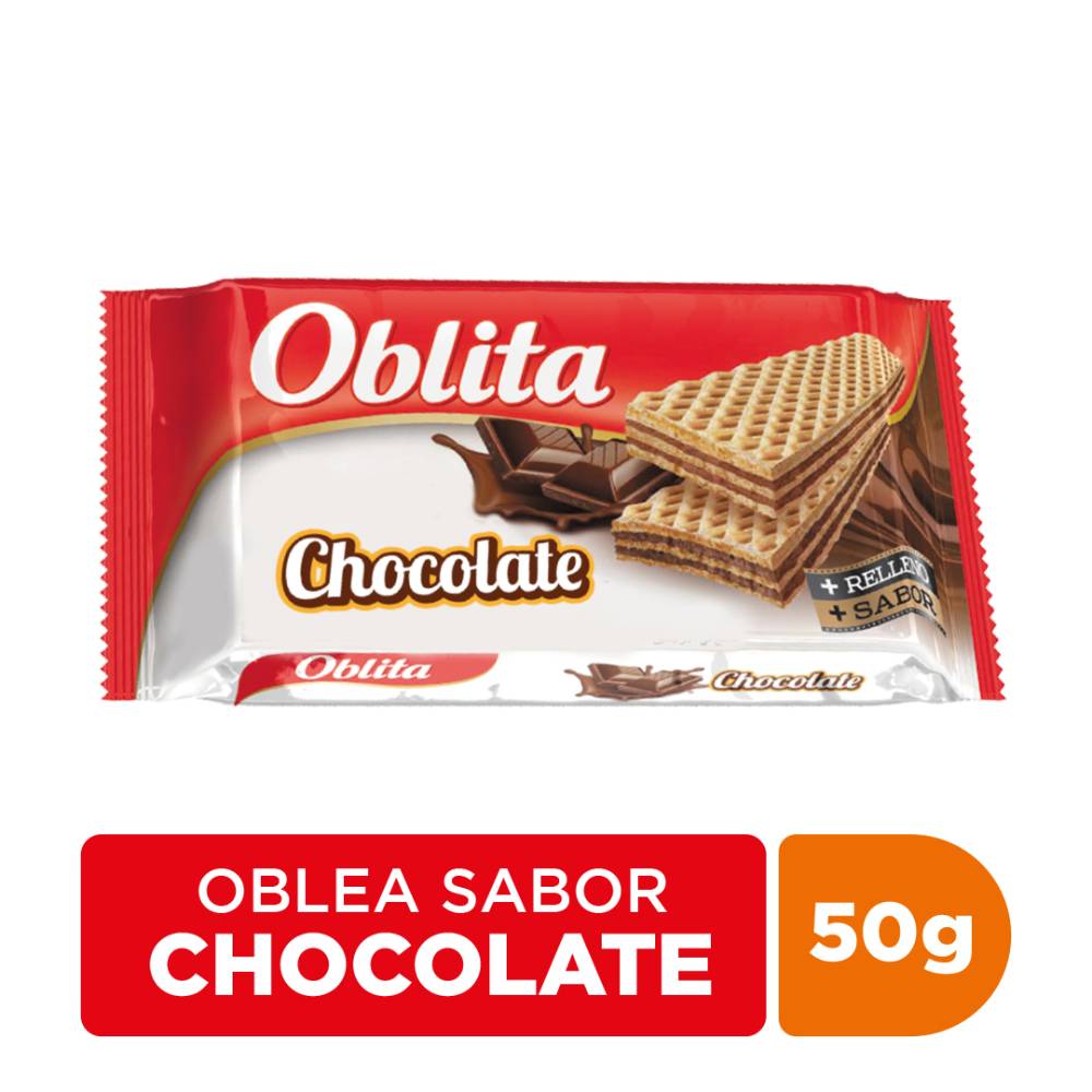 OBLEA OBLITA CHOCOLATE X50 GRS.