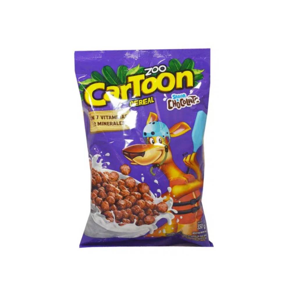 CEREALES ZOO CARTOON CHOCOLATE X 350 Gr hiperlibertad