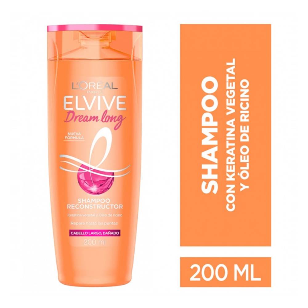 SHAMPOO ELVIVE DREAM LONG X 200 Ml hiperlibertad