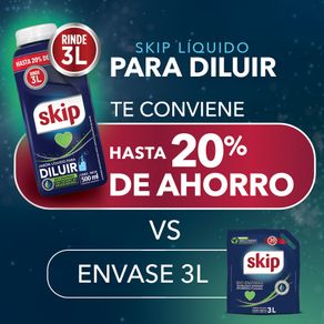 Jabón Líquido Para Diluir SKIP Bio-Enzimas Tecnologia Superior En ...