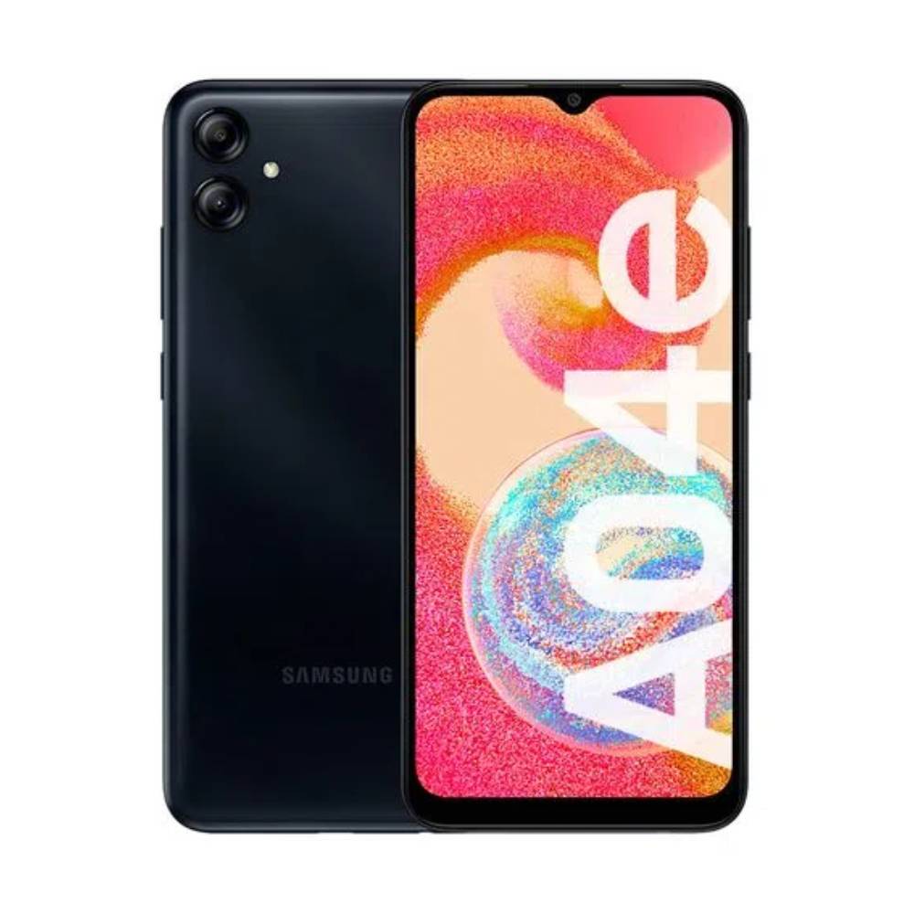 CELULAR SAMSUNG GALAXY A04E 64 GB 3 GB NEGRO - Hiperlibertad