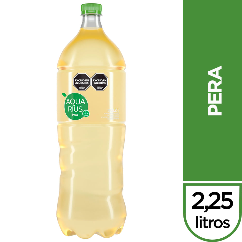 AAgua Saborizada Aquarius Pera 2,25 Lt