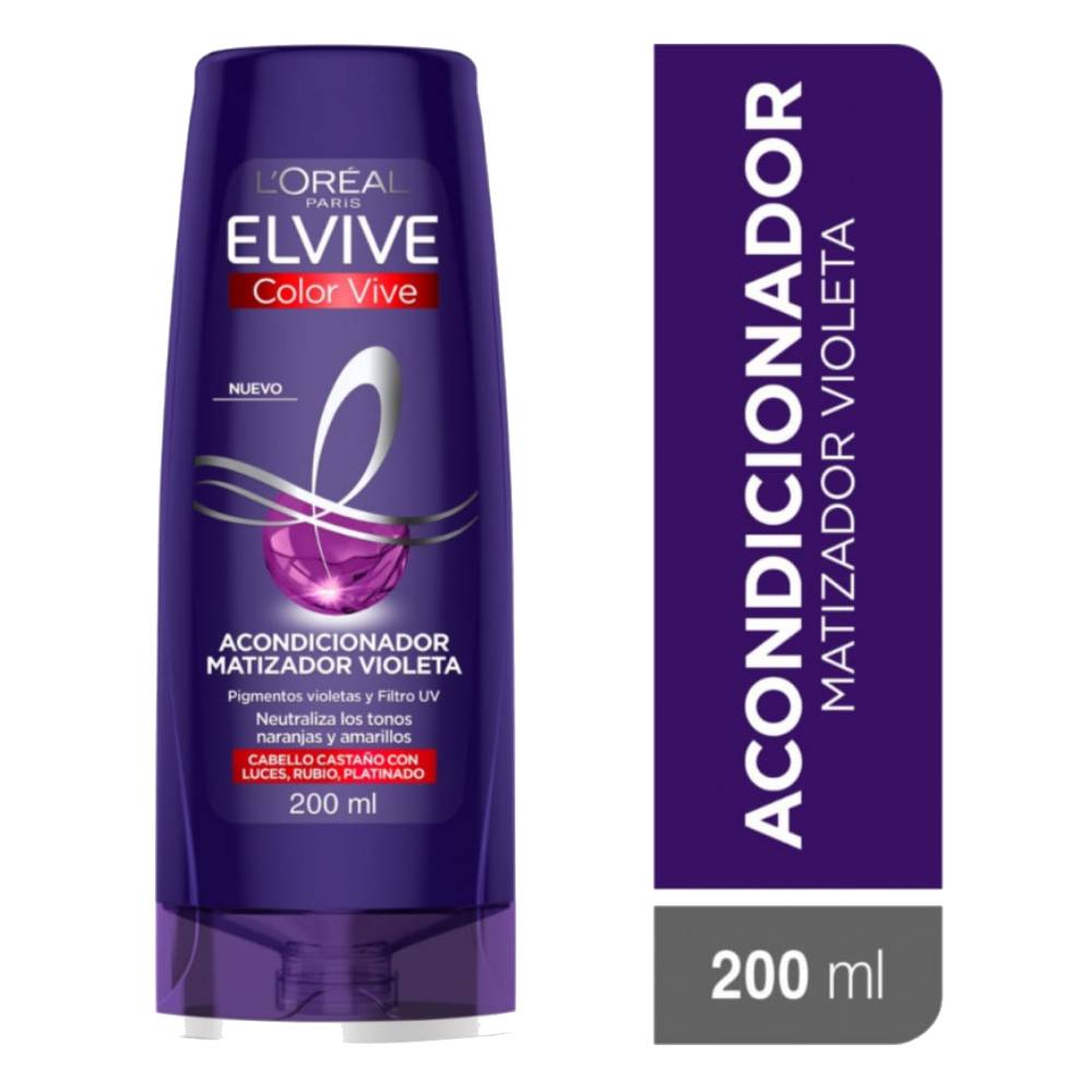 AC ELVIVE PURPLE 200ML