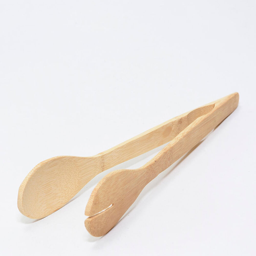 PINZA PARA ENSALDA MADERA BAMBU 706I.