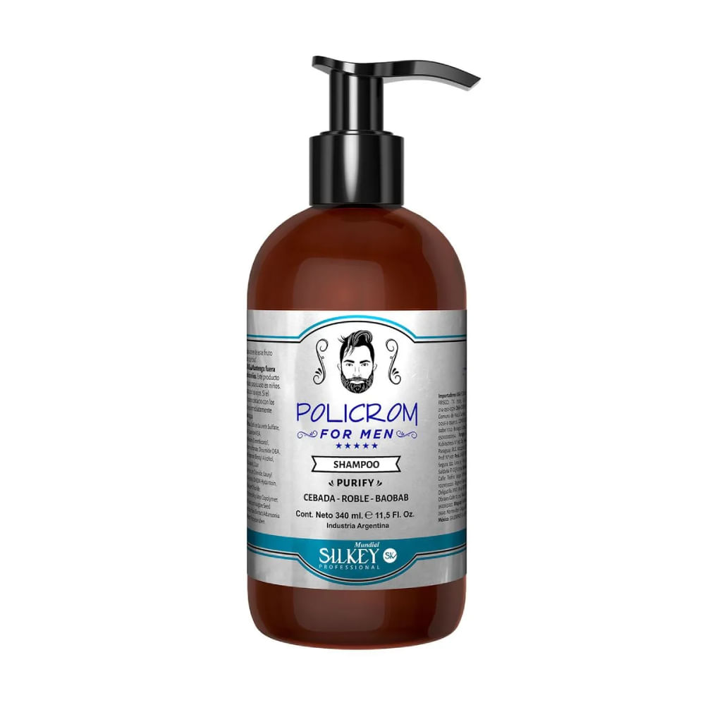 POLICROM FOR MEN SHAMPOO 340M