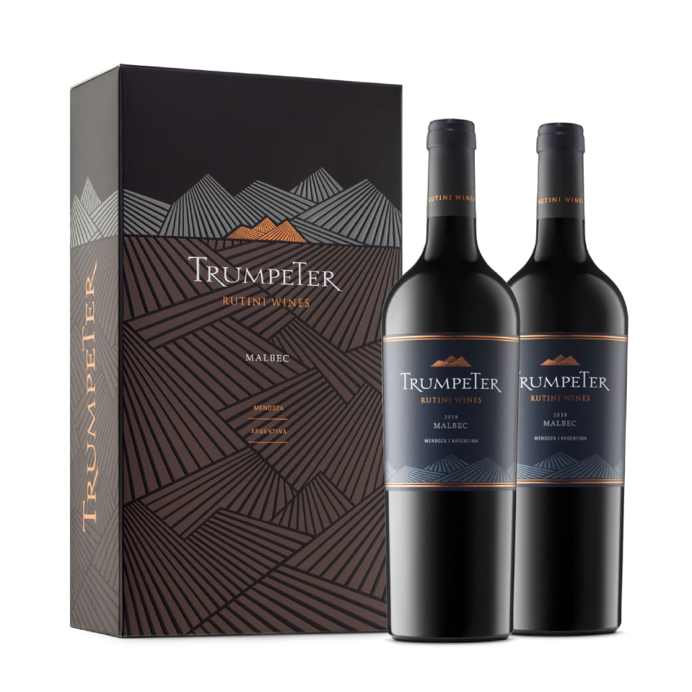 VINO TRUMPETER MALB EST2X750ML