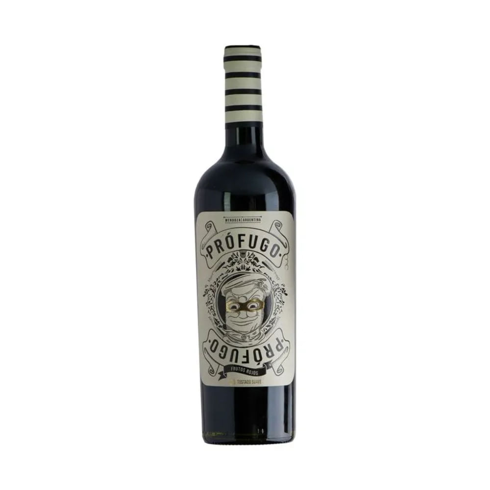 Vino tinto Malbec Frutos Rojos Prófugo 750 ml