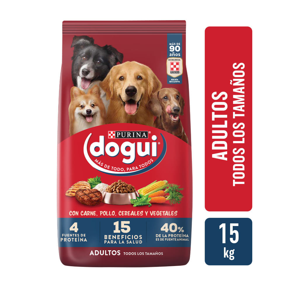 ALIMENTO PARA PERROS DOGUI ADULTOS 15KG - Precio en 2 supermercados ...