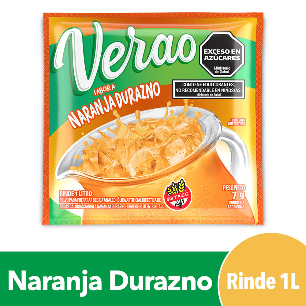 VERAO NARANJA DURAZNO 16X20X7