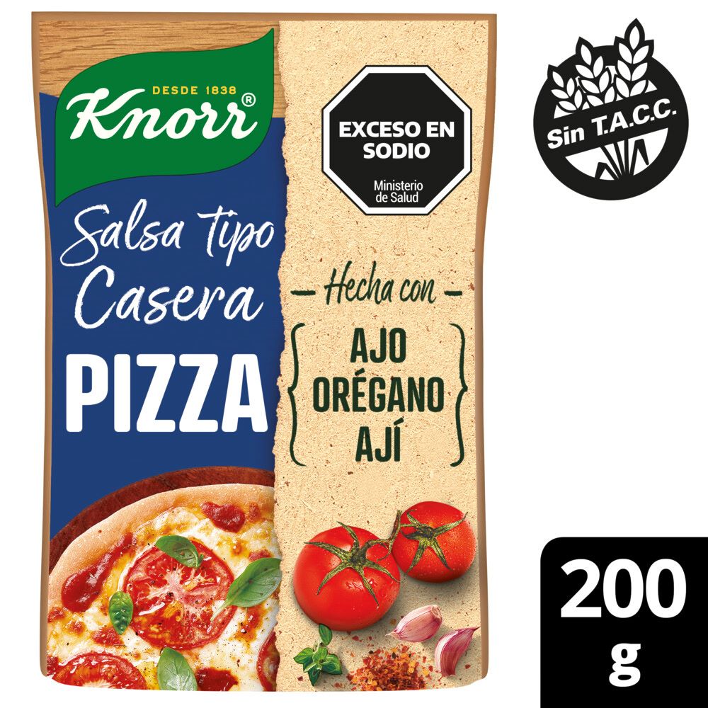 SALSA KNORR PIZZA 200 G.