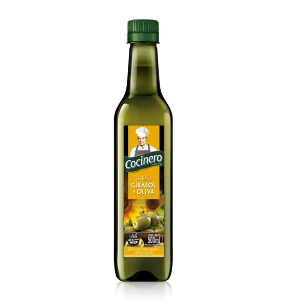 ACEITE COCINERO GIRASOL Y OLIVA X 500ML