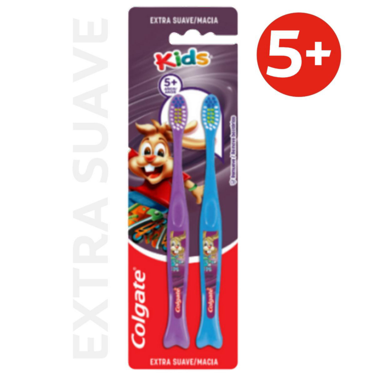 Cepillo de Dientes Colgate Kids 2 Un
