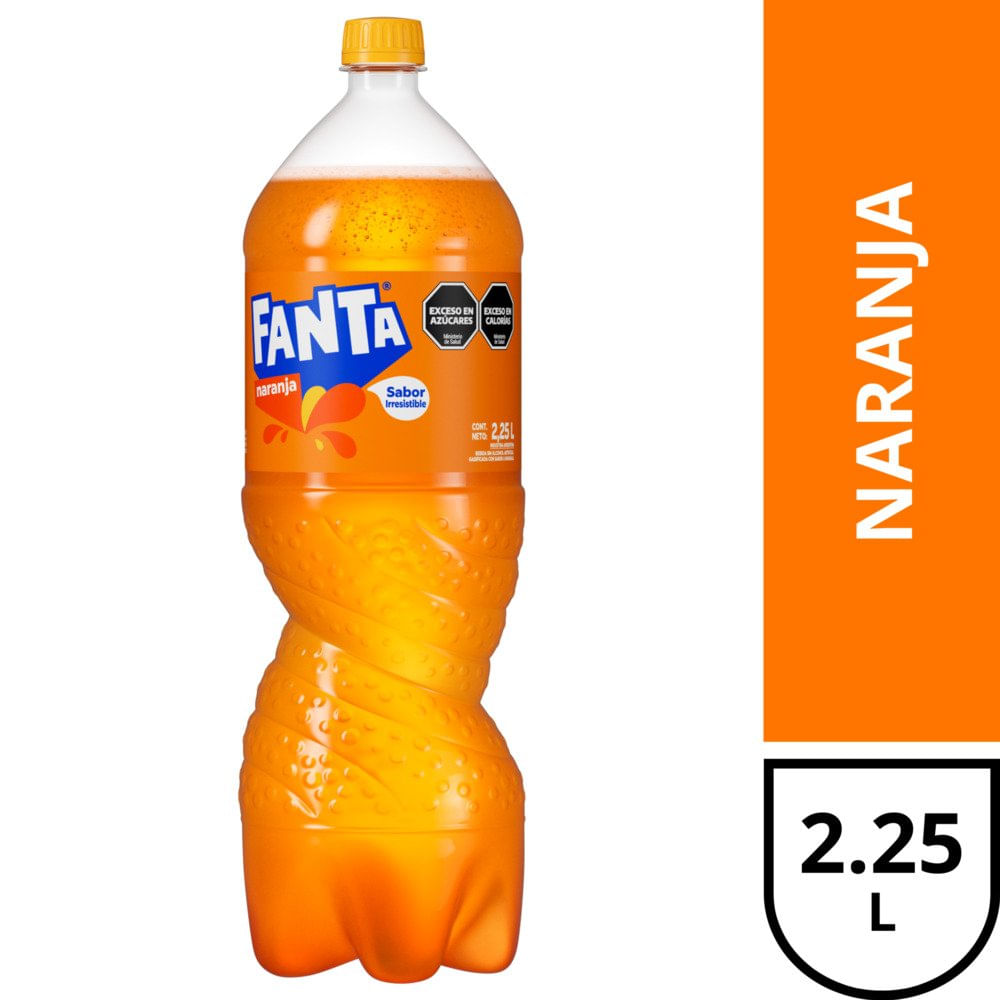 Gaseosa Fanta Naranja 2,25 Lt