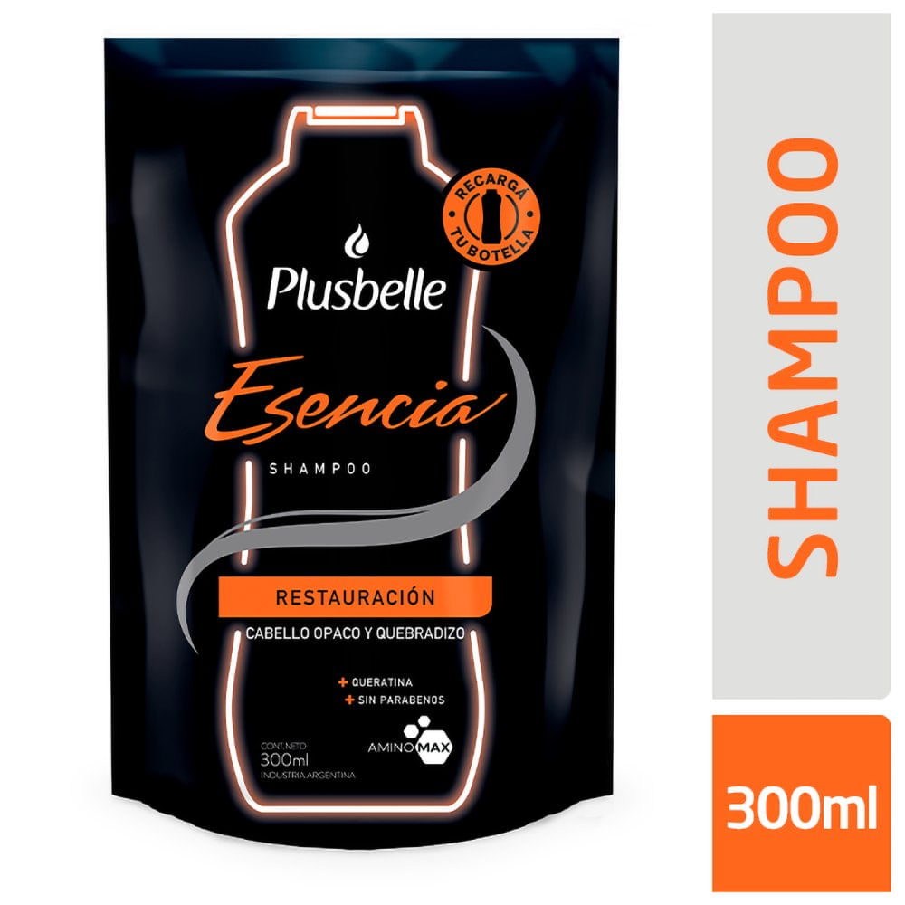 Plusbelle Esencia Shampoo Restauración 300ml
