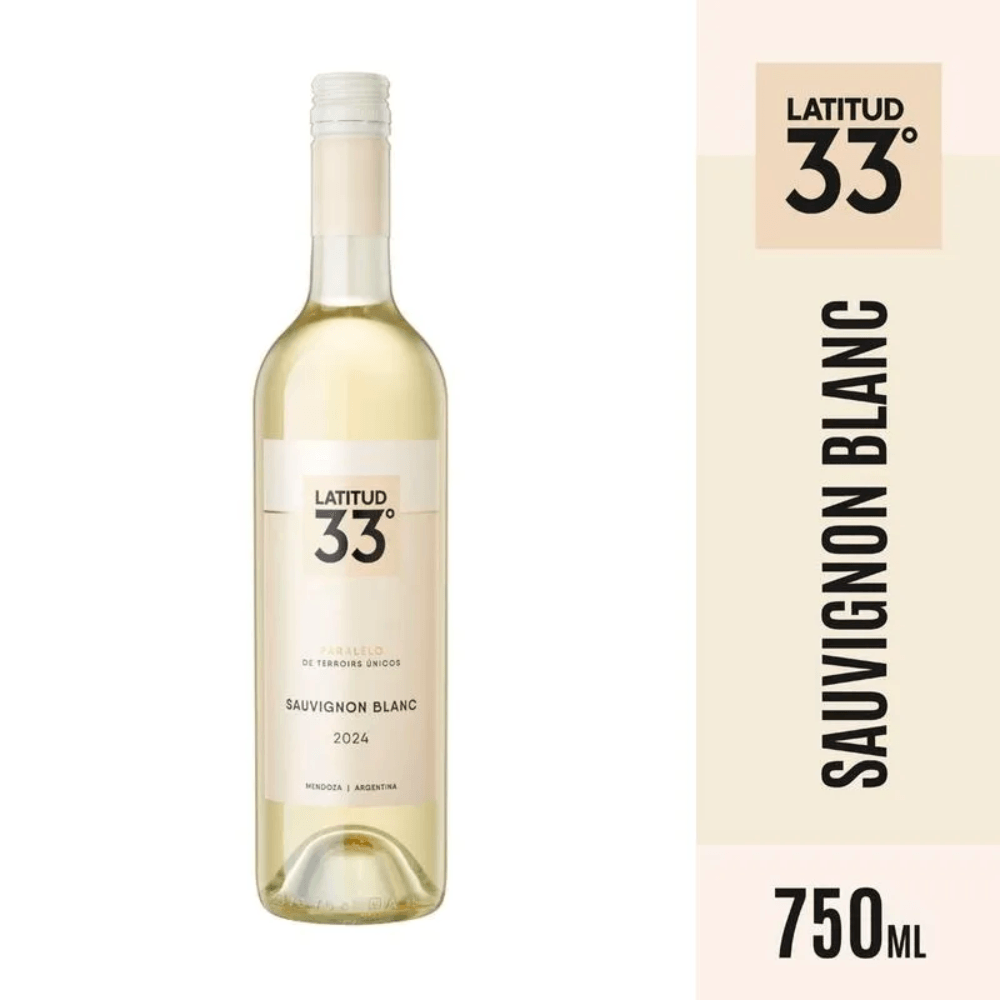 Vino Latitud 33 Sauvignon Blanc 750 Ml