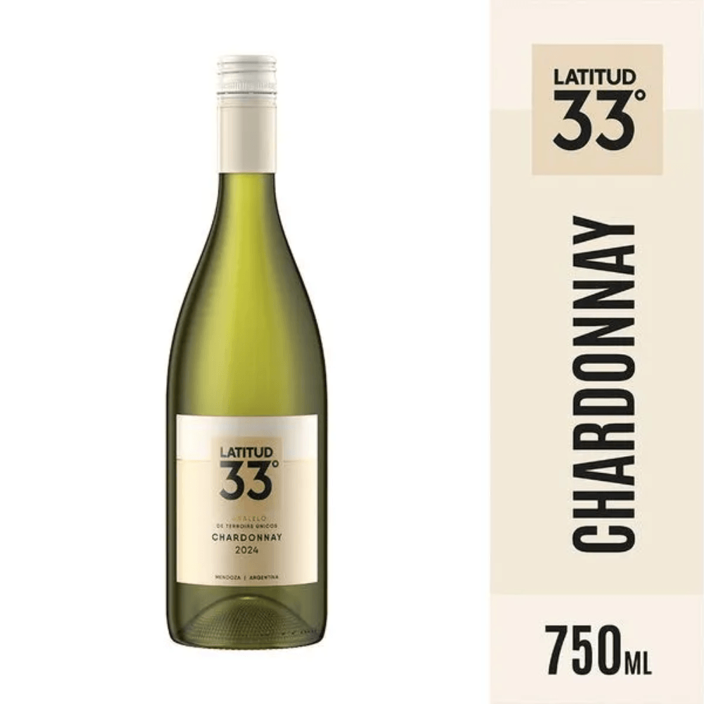 Vino Latitud 33 Chardonay 750 Ml